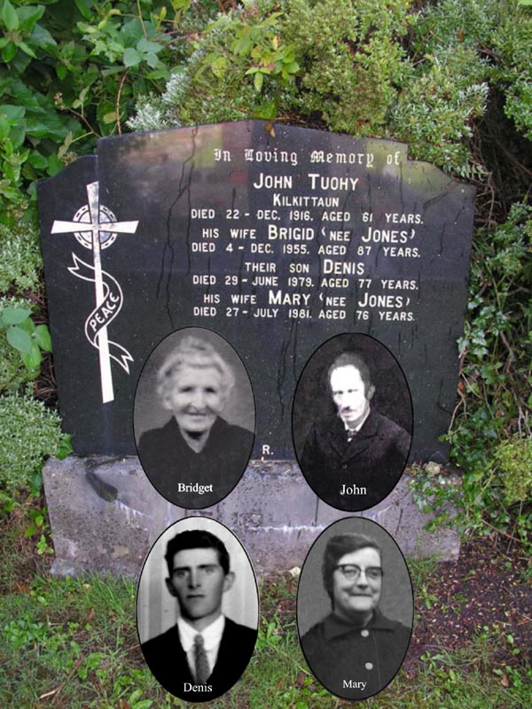 Tuohy, Kilkittane