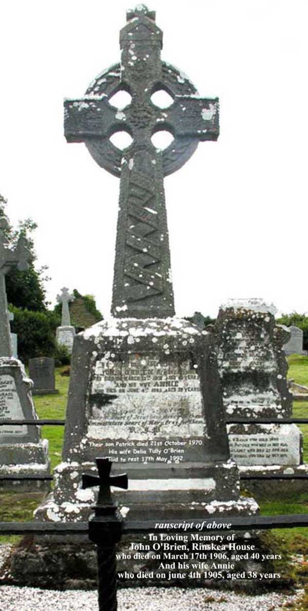 O'Brien, Rinskea